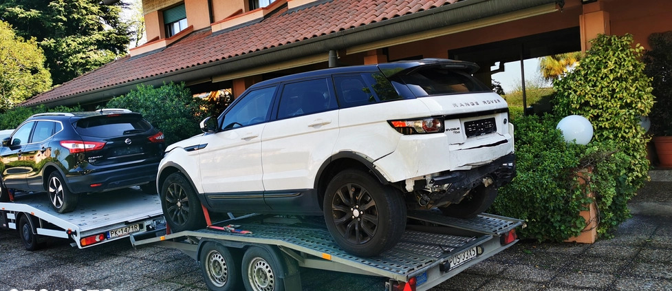 Land Rover Range Rover Evoque cena 44500 przebieg: 80000, rok produkcji 2015 z Piekary Śląskie małe 79